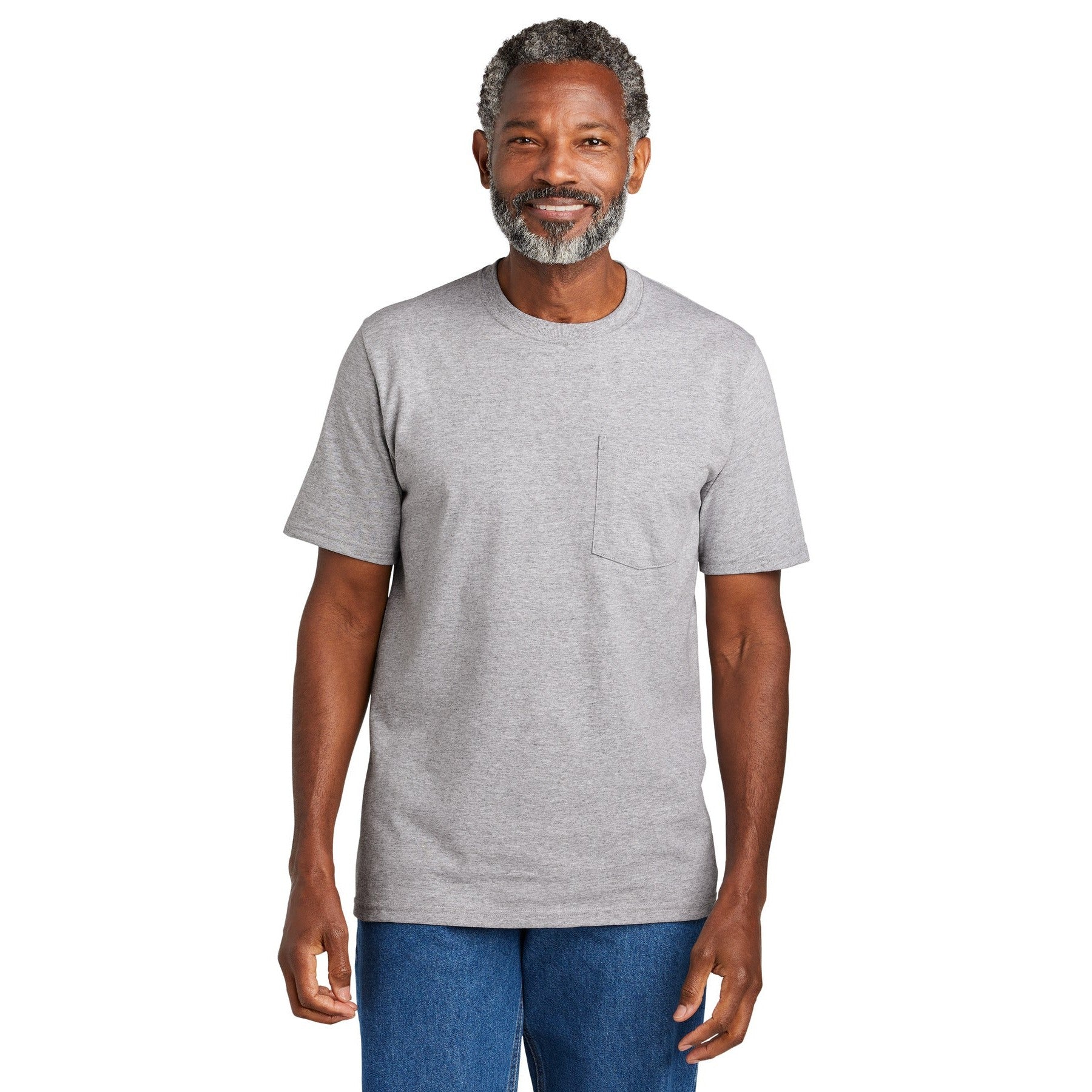 Volunteer Knitwear-Volunteer Knitwear™ All-American Pocket Tee VL100P-MedTech-1